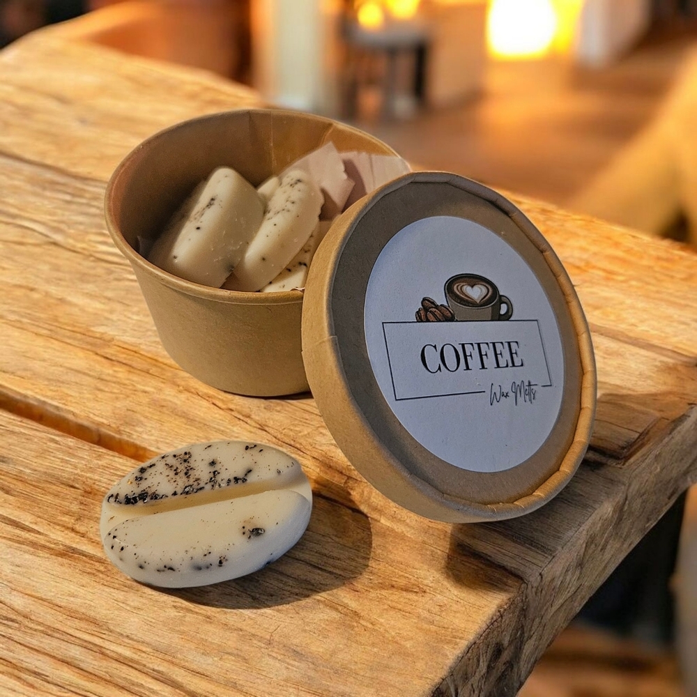 Coffee Scented Natural Soy Wax Melts 2 oz